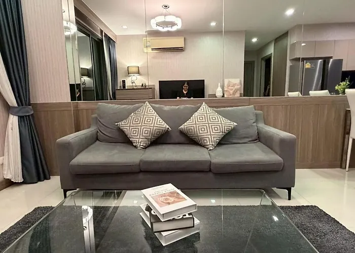2 Bed 2 Bath Luxury Next To Convention Center Apartment Bangkok